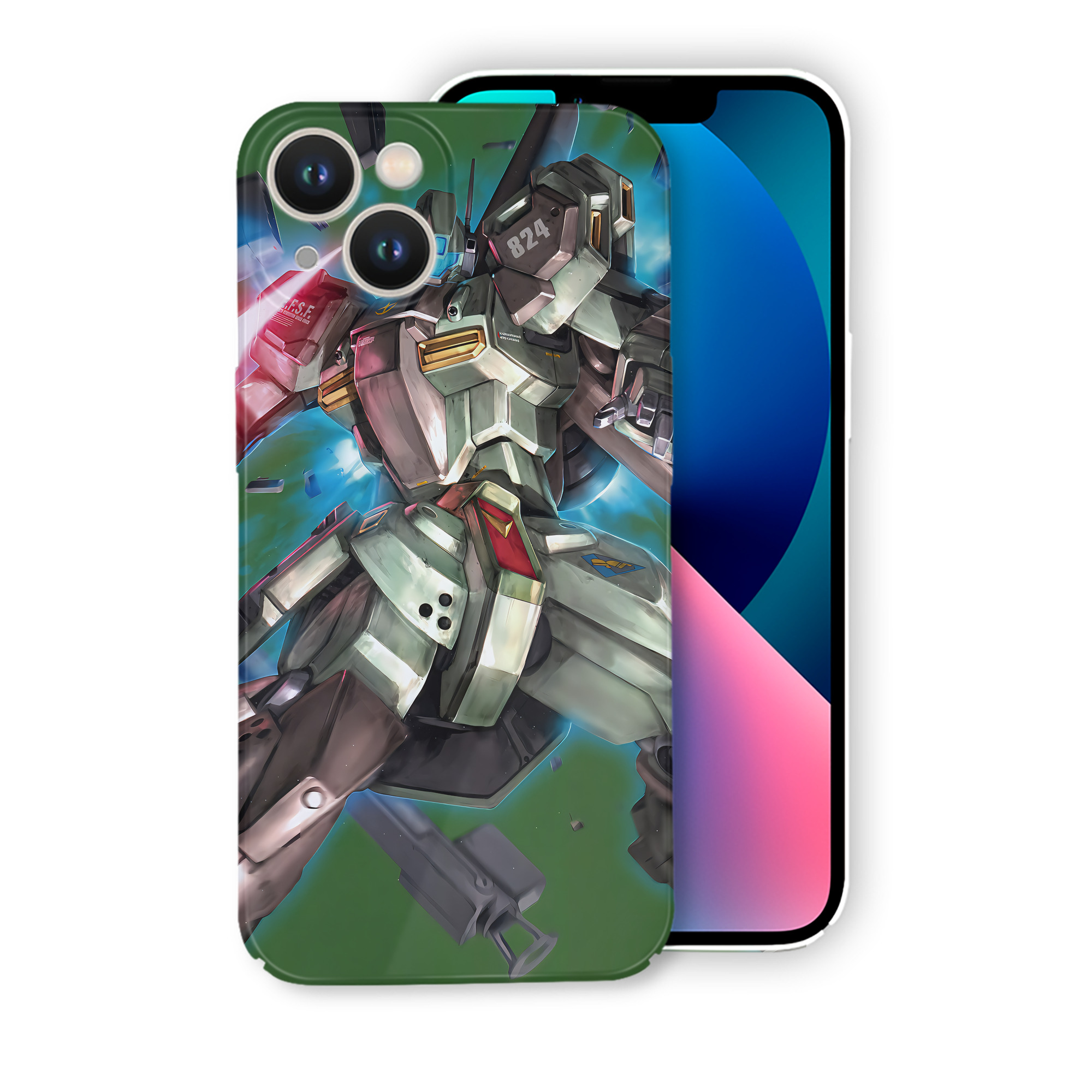 （画像用） 機動戦士ガンダム Mobile Suit Gundam 【iPhone 14シリーズ対応】ハードケース